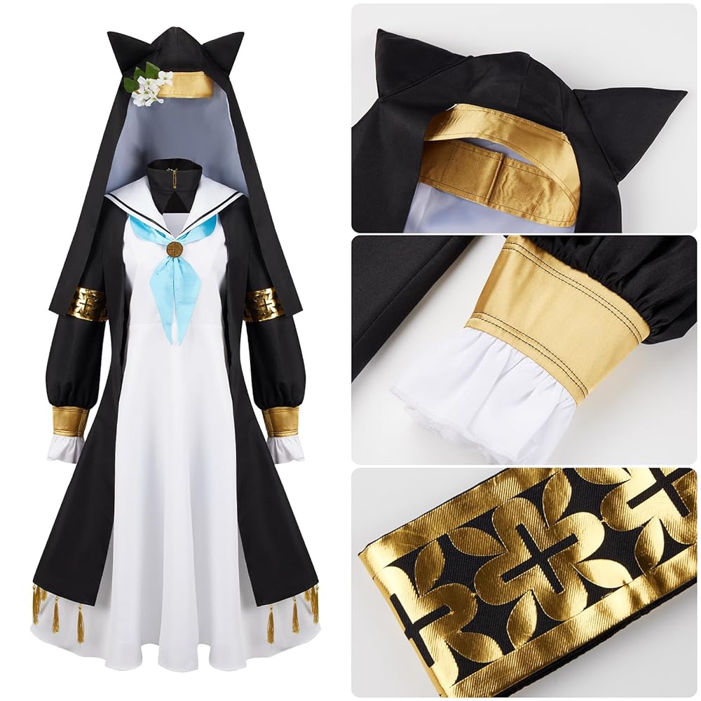 ブルアカ マリー コスプレ フルセット Amazon.co.jp: [GaGuLHAH] ブルアカ 伊落マリー コスプレ